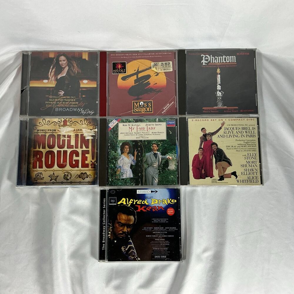 Broadway And Other Musicals Set Of 7 Titles